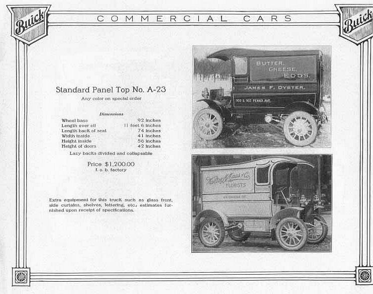 1911 Buick Commercial Cars Page 2